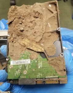 Hard drive found in the Santa Barbara Montecito debris flow